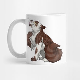 Chocolate Bicolor Tabby Longhair Mug